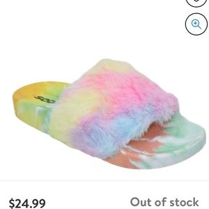 SODA rainbow sandals